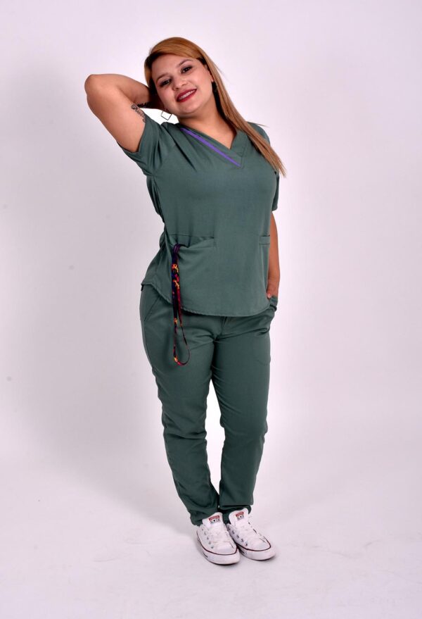 Ambo Sara Verde Malva